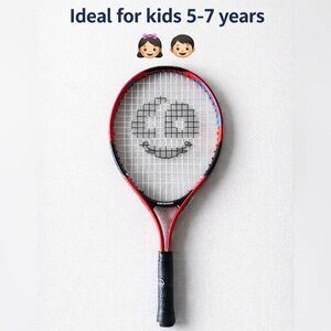 Artengo TR130 Kids Tennis Racquet 21” Junior Red Blue Lightweight
